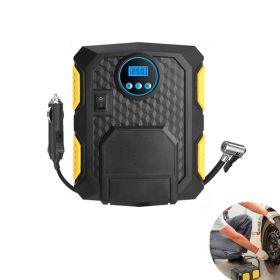 Portable Tire Inflator 12V DC Tire Pump w/LCD Digital Display (Color: As pic show, Type: Style A)